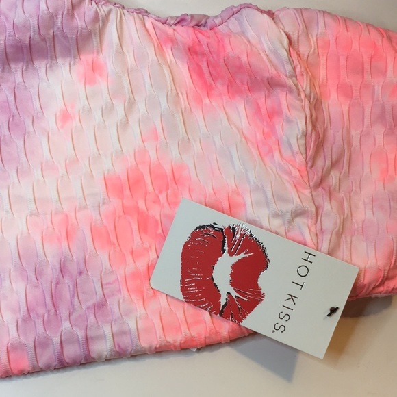 High Waist Tie Die Print Anti Cellulite - Picture 13 of 16